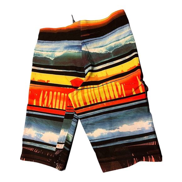 ⸻

Ocean Current Boys Board Shorts Size 12 Multicolored Scenic 
Surf Beachwear - Picture 5 of 8